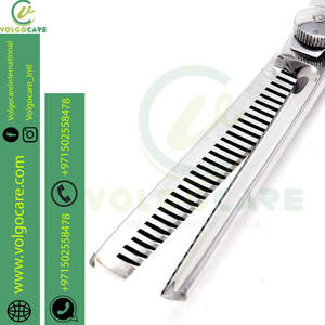 Tijeras de dientes texturizantes de peluquero profesional 2024 para peluquería hechas de acero inoxidable japonés, 6,5 pulgadas - Product Image 3