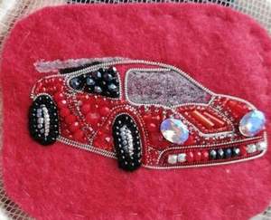Beaded solder <b>bags</b> Handmade Fashionable Embroidered Beaded Purses for Women Custom Handbags with Chain Special New <b>key</b> chains - Product Image 3