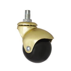 Rodillo giratorio de bola de 2 pulgadas para trabajo ligero con diámetro de tornillo M10 para carrito de cocina - Product Image 1