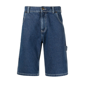 กางเกงขาสั้นผ้ายีนส์ขาสั้นทรงตรงแฟชั่นทรงหลวมสำหรับผู้ชายสำหรับฤดูร้อน - Product Image 4