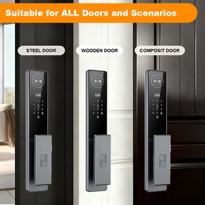 Cerradura Inteligente Automática para Puertas de Madera con Reconocimiento de Huellas Dactilares, Reconocimiento Facial, WIFI Remoto, Código Anti-espionaje y Nube - Product Image 3