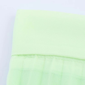 กระโปรงยาวทรงโคมไฟเอวสูงสำหรับผู้หญิงเป็นมิตรกับสิ่งแวดล้อมชุดราตรีแบบเรียบง่ายสไตล์ตะวันออกกลาง100% ผ้าโพลีเอสเตอร์ - Product Image 3