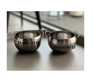 Cuenco para servir chocolates de diseño único, dátiles Cuenco para dulces de acero inoxidable hecho a mano para uso doméstico y hotelero - Product Image 2