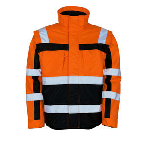 Chaqueta de tráfico de alta visibilidad con certificado CE, chaquetas de seguridad reflectantes, estilo de seguridad al por mayor, atuendo a granel - Product Image 1