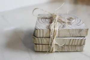 High Quality Classic Round Wooden <b>Heat</b> Resistant Eco-Friendly <b>Coaster</b> for Kitchen Use Premium Product at Price - Product Image 4