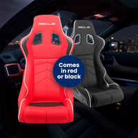 Sièges de course universels en tissu D1 de première qualité, personnalisables, avec un matériau antidérapant offrant un soutien optimal