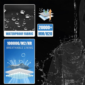 Chaqueta de esquí Streetgrace para hombre con diseño personalizado OEM impermeable tela transpirable Logo marca y soporte de etiqueta privada - Product Image 4