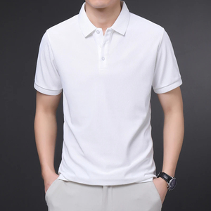 Las Camisetas De Golf personalizadas de alta calidad usan camisetas de algodón 100%, polos bordados de secado rápido, polos sólidos para hombres - Product Image 2