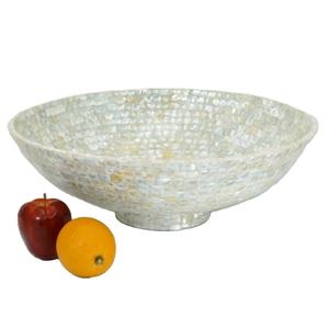 Tazón Grande para Servir Chocolate de Nácar, Diseño Maravilloso, Tazón para Comida de Mesa, Resistente al Calor, Duradero, para Fiestas y Bodas - Product Image 4