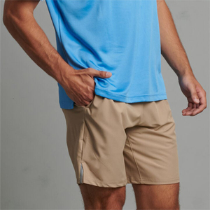 Logo personnalisé Vente en gros hommes blanc court respirant évacuation de l'humidité pour les hommes sport jogging fitness portant des shorts pour les hommes - Product Image 4
