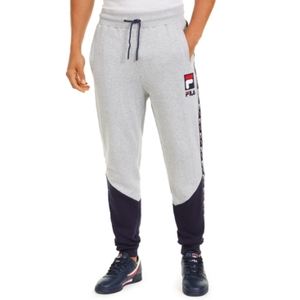 Pantalon de jogging actif pour homme Fila Andris, gris, vêtements de sport |   100% authentique - Product Image 1