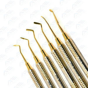 Instruments de remplissage composites à pointes revêtues de titane, instruments chirurgicaux dentaires, instruments chirurgicaux en titane, instruments dentaires plats en plastique - Product Image 6