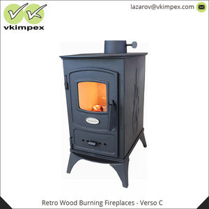 Conception Unique 7.5 kW rendement thermique Nominal matériau en fonte cheminée à bois au prix d'usine Direct - Product Image 3