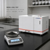 Calorimètre à bombe automatique, Calorimètre à bombe à oxygène, Analyseur de valeur calorifique 0.0001 ° Biomasse de coke de charbon de résolution C dans les centrales électriques