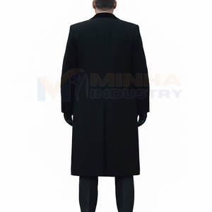 Abrigo Largo Formal de un Solo Pecho para Hombre, Ropa Formal de Alta Calidad, Abrigo Largo para Hombre Hecho en Pakistán - Product Image 2