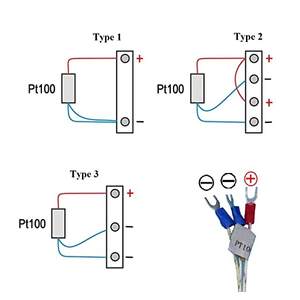 Sonde de température 0-400C PT1000 RTD avec configuration à 4 fils pour la mesure de la température dans les laboratoires de recherche - Product Image 3