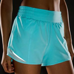 Short de sport d'été taille haute pour femme Short de basket-ball respirant à séchage rapide avec bande réfléchissante Logo décoration de poche - Product Image 5