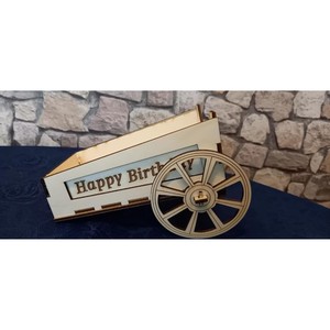 Carrito de textura de madera, soporte para vino, Bar individual para soporte para botella, restaurante, Hotel y fiesta, accesorios de decoración para Bar - Product Image 4