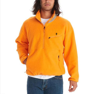 Usine directe de haute qualité hommes polaire veste couleurs personnalisées toile tissu support haute rue hiver poche décoration pour - Product Image 2