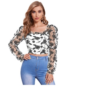 Élégant Dames Indien Western Mode Tops À La Mode En Tricot Respirant pour Adultes Femmes Filles Style D'exportation Formelle - Product Image 1