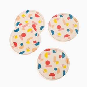 Sous-verres en bambou en copeaux Ensemble de 4 Produits écologiques Fabriqués au Vietnam Décoration de table Vente en gros - Product Image 1