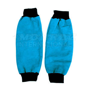 Flame Retardant Protection Heavy Duty Cowhide Leather Welding <b>Arm</b> Heat Resistant Leather Welding <b>Arm</b> Sleeves - Product Image 2