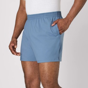 Nueva ropa de calle de moda para hombre, de longitud corta Jogger, transpirable, 100% de algodón, de talla grande, pantalones cortos con logotipo impreso personalizado para hombre - Product Image 2