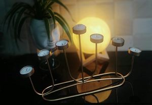 Wholesale Price Home Decoration Metal Gold Plated <b>Candle</b> Holder Metal in Iron <b>Candle</b> Stand Home Decor <b>Candle</b> <b>Mold</b> - Product Image 3