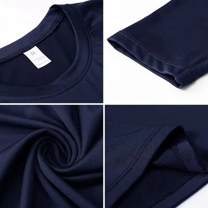 เสื้อกันผื่นสำหรับผู้ชายแขนยาวระบายอากาศได้ดีผ้าสแปนเด็กซ์/ โพลีเอสเตอร์สีพิเศษ - Product Image 5