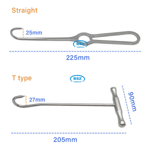 BSZ SURGICO BSZ-BB-158 Crochet à os manuel en acier inoxydable durable de haute qualité, rétracteur certifié CE ISO13485, instrument chirurgical - Product Image 6