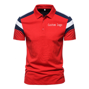 Polo de Golf Personalizado con Logotipo Impreso para Hombre, Camiseta Casual de Manga Corta de Alta Calidad, Tejido de Punto Sólido, Diseño en Blanco - Product Image 1