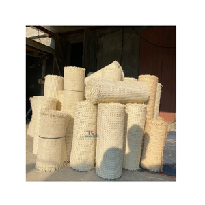 Hoja de cincha de caña de mimbre de Vietnam, marcos de mimbre Real, silla, mesa, fondo, muebles, Material tejido, hierba, fibra Boho - Product Image 5