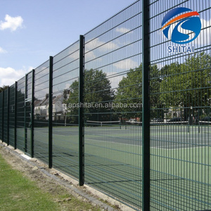 Chống gỉ đôi thanh Mat hàng rào sơn tĩnh điện đôi thanh dây lưới không thấm nước Đôi dây ngang 868 656 hàng rào cho bên đường - Product Image 3