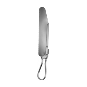 Sierra de hueso Satterlee de grado quirúrgico, instrumento veterinario quirúrgico ortopédico de 12 ", sierra de hueso de amputación de acero metálico - Product Image 4