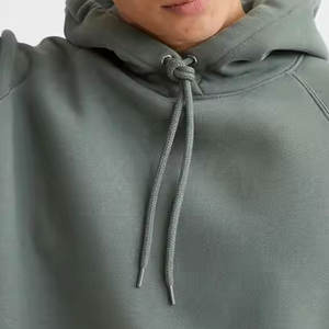 OEM Sweat à capuche surdimensionné 100% coton de haute qualité pour hommes Style décontracté Manteau d'hiver avec motif solide et logo imprimé - Product Image 5