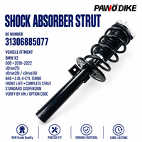 Amortisseur de suspension avant gauche professionnel pour véhicule, référence OE 31306885077, pour BMW X3 G08, stock de remplacement pour distributeurs