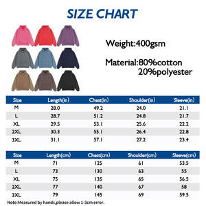 Sudadera con Capucha Personalizada de Alta Calidad para Hombre, 400G, Estilo Batik, Felpa Desgastada, Lavado Ácido, Corte Regular, Invierno, 100% Algodón, Secado Rápido - Product Image 3