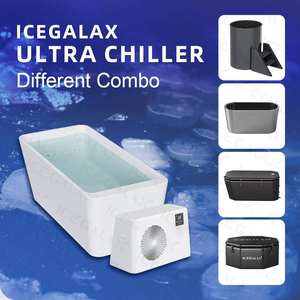 Bain de plongée froide avec refroidisseur Bassin d'immersion froid en acrylique Machine de refroidissement pour bain de glace - Product Image 6