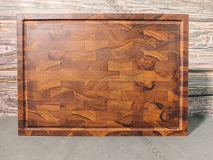 Tabla de cortar rectangular de madera de primera calidad, ecológica, no tóxica, hecha en Vietnam - Product Image 5