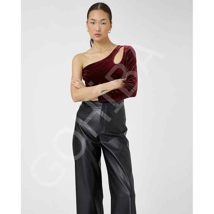 Women's Velvet Blouse