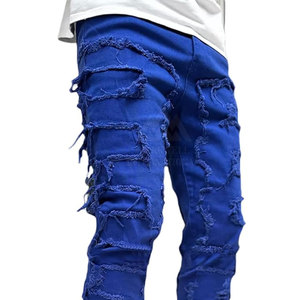 Pantalones apilados de servicio OEM de último diseño para hombres Pantalones apilados cómodos de calidad superior para hombres - Product Image 6