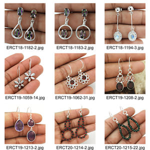 Producto más vendido en 2024 Ruby Cubic Zirconia Classic Look pendientes colgantes para fiestas de cumpleaños 925 joyería de plata esterlina - Product Image 5