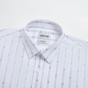 Aristino Regular Fit Men's Mandarin Collar Anti-Wrinkle Breathable Print Dress Shirt ALS1970Z Vente en gros Hot Price Top Product - Product Image 2