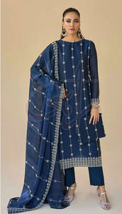 Trajes Formales para Mujer Ligeros, Ecológicos y Transpirables, Color Azul Oscuro, Calidad Premium - Product Image 2