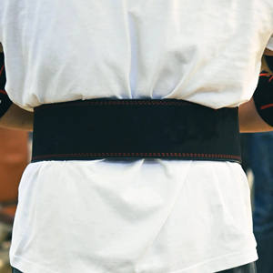 Ceinture de musculation professionnelle personnalisée en cuir de vache de 10 mm avec logo personnalisé, ceinture de soutien dorsal pour la musculation, la musculation, la salle de sport, la remise en forme - Product Image 4
