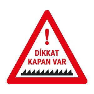 Panneau de signalisation routière réfléchissant Closer Sign T-K1 en PVC et aluminium pour usage routier - Product Image 1