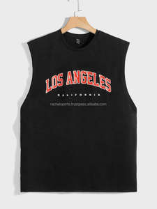 Camisetas sin Mangas Transpirables y Ecológicas de Estilo Urbano para Hombre, de Algodón/Fibra de Bambú - Product Image 6