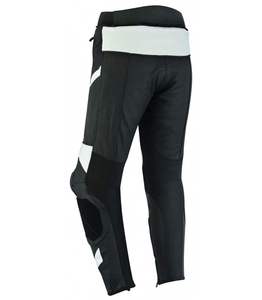 Pantalon de moto en cuir pour homme 2026, coupe-vent, grande taille, design renforcé, personnalisable, vente en gros - Product Image 4