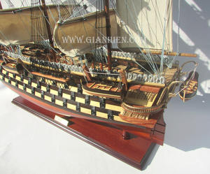 Gia Nhien, diseño personalizado del fabricante, modelo de artesanía, barco de alta calidad USS PENNSYLVANIA, barco alto, MOQ bajo, pintado náutico - Product Image 4