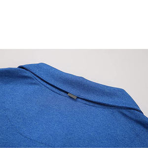 เสื้อเชิ้ตผู้ชายคอสูงผ้าฝ้ายแท้ 100% สีพื้น สั่งทำได้ พิมพ์โลโก้ตามต้องการ ระบายอากาศได้ดี แห้งเร็ว คุณภาพระดับมืออาชีพ - Product Image 6